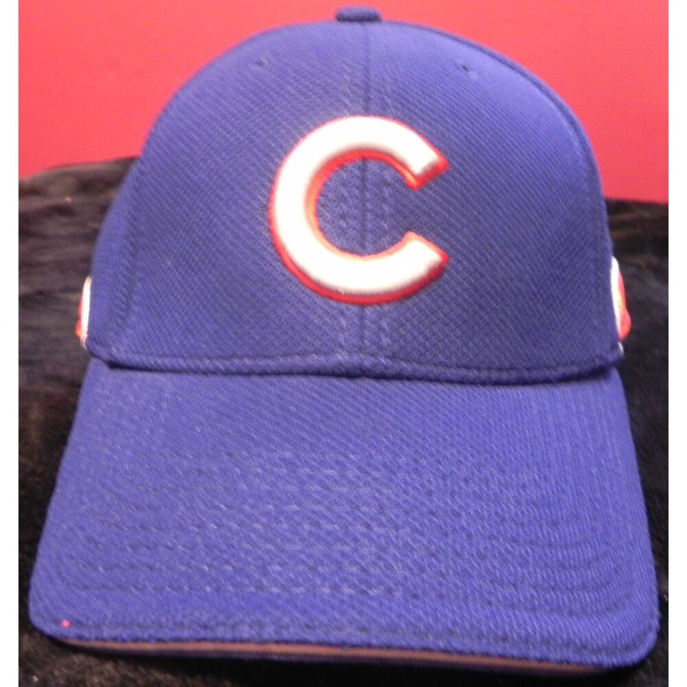 Chicago Cubs New Era Authentic Collection Fitted Hat S/M Blue MLB